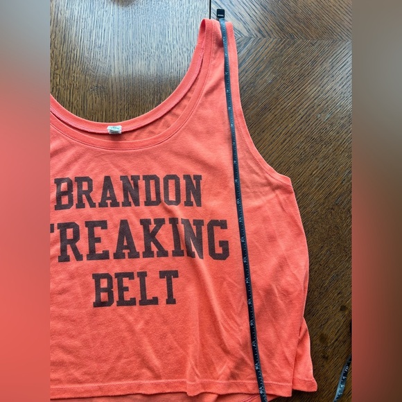 San Francisco Giants Brandon Freaking Belt Orange Tank Top Sz Large / XL - Picture 6 of 6